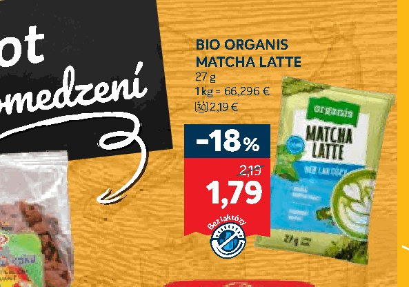 BIO ORGANIS MATCHA LATTE