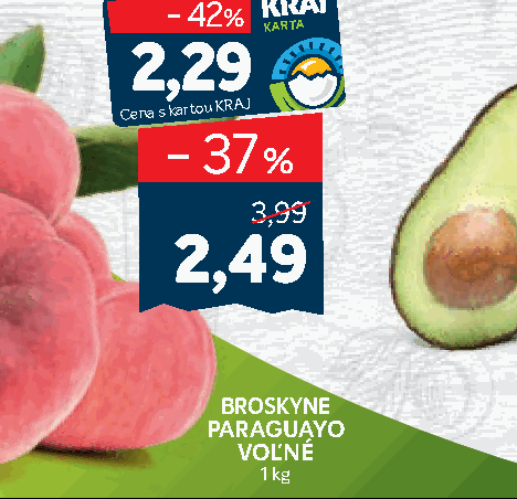 BROSKYNE PARAGUAYO VOĽNÉ