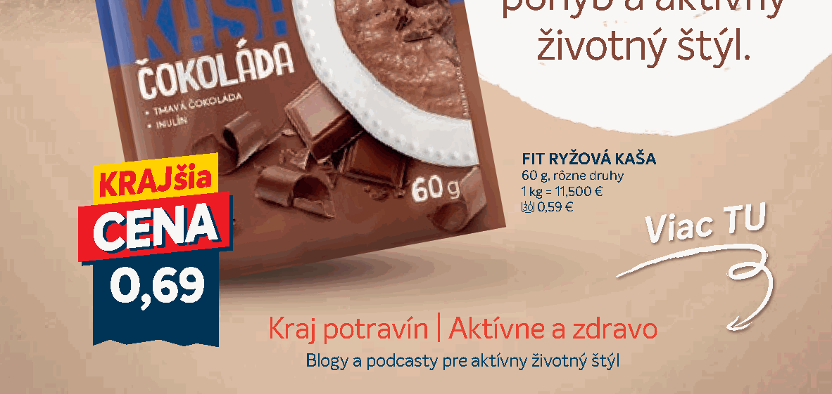 FIT RYŽOVÁ KAŠA