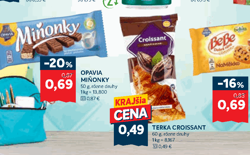 OPAVIA MIŇONKY