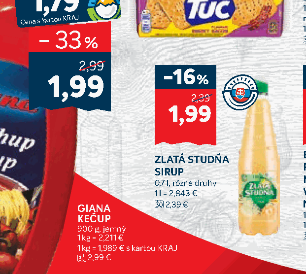 ZLATÁ STUDŇA SIRUP