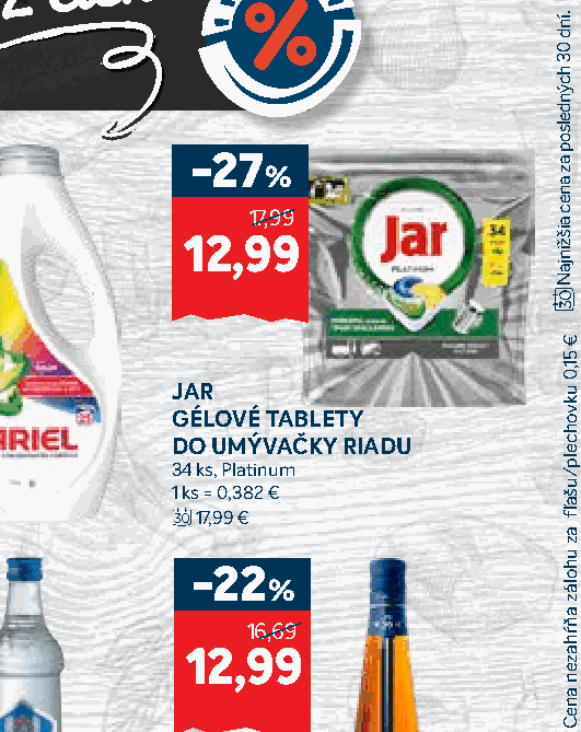 JAR GÉLOVÉ TABLETY DO UMÝVAČKY RIADU