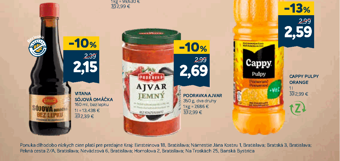 VITANA SÓJOVÁ OMÁČKA