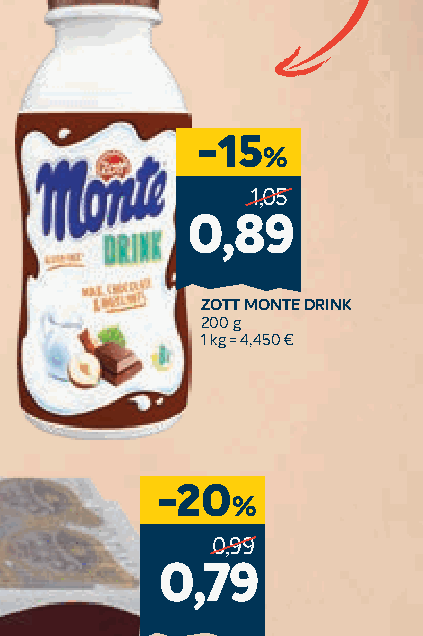 ZOTT MONTE DRINK