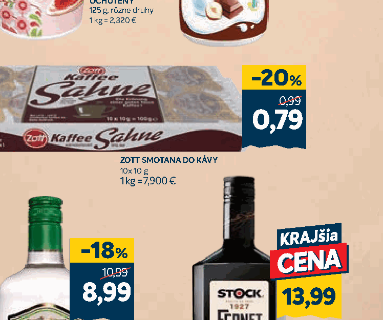ZOTT SMOTANA DO KÁVY