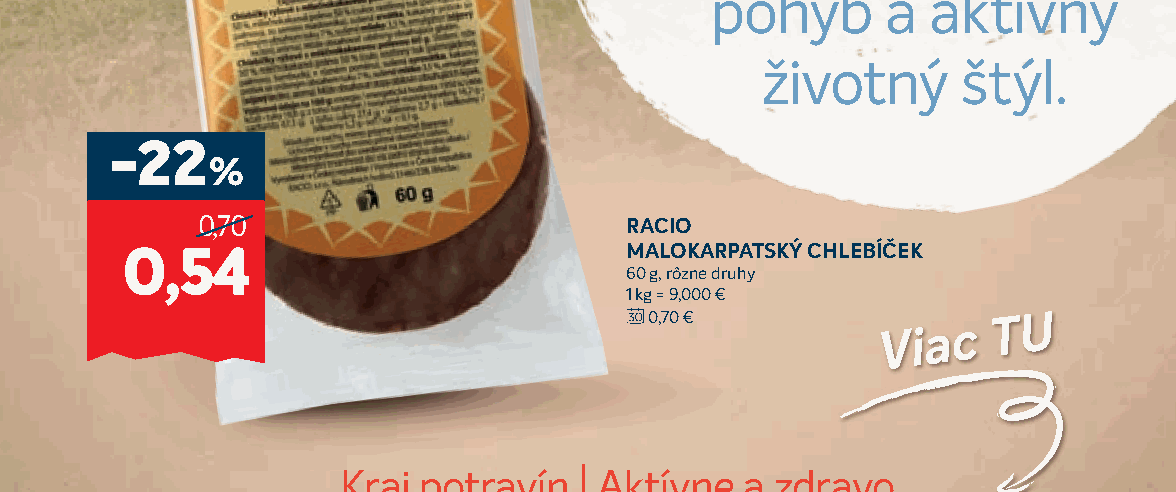 RACIO MALOKARPATSKÝ CHLEBÍČEK