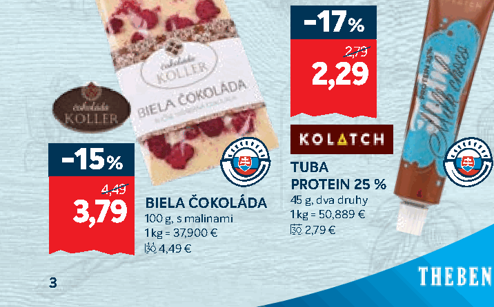 TUBA PROTEIN 25 % BIELA ČOKOLÁDA