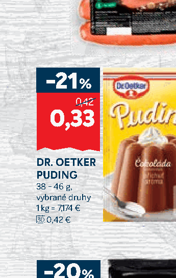 DR. OETKER PUDING
