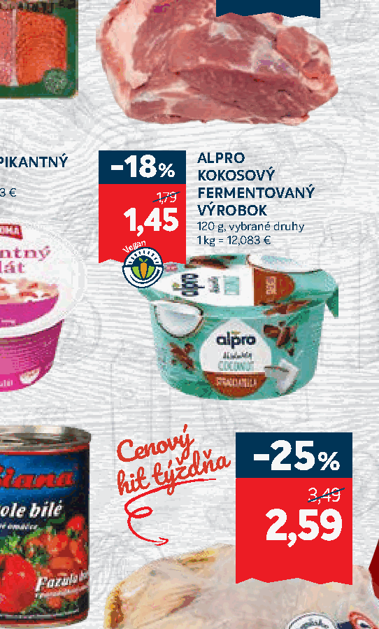 ALPRO KOKOSOVÝ FERMENTOVANÝ VÝROBOK