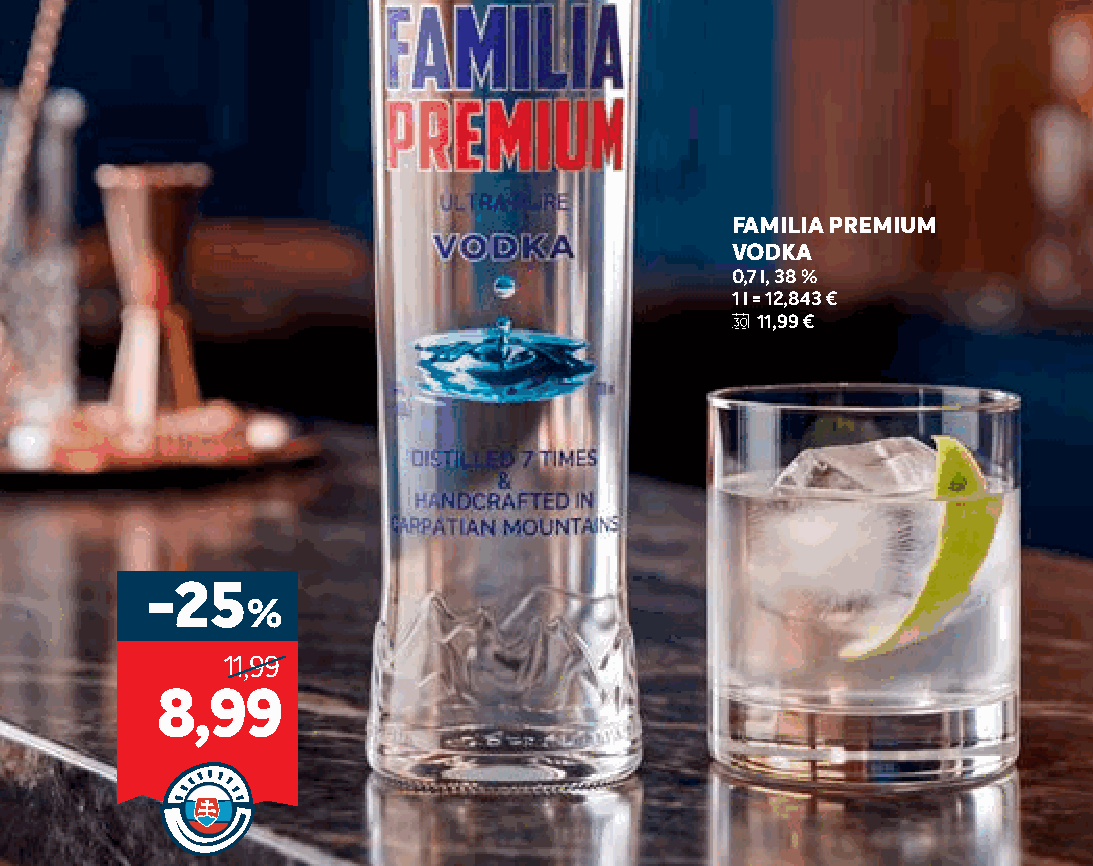 FAMILIA PREMIUM VODKA