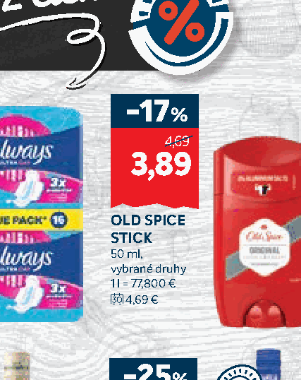 OLD SPICE STICK