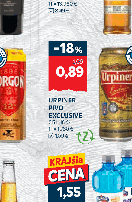 URPINER PIVO EXCLUSIVE