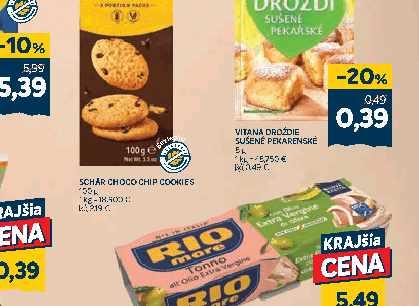 VITANA DROŽDIE SUŠENÉ PEKARENSKÉ