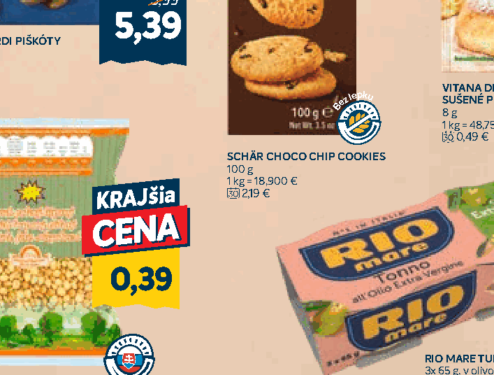 SCHÄR CHOCO CHIP COOKIES
