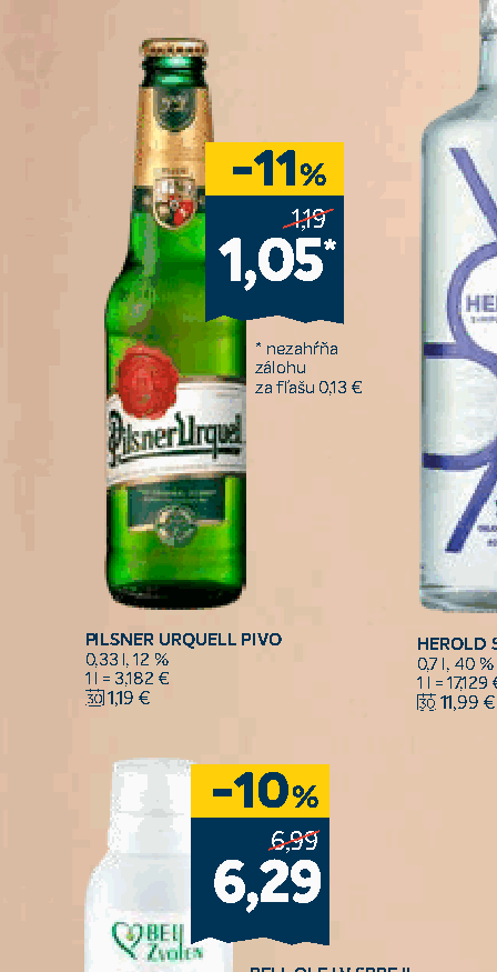 PILSNER URQUELL PIVO
