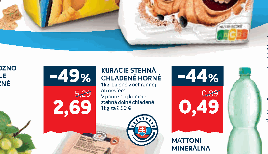 KURACIE STEHNÁ CHLADENÉ HORNÉ