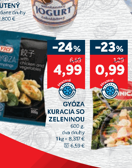 GYÓZA KURACIA SO ZELENINOU