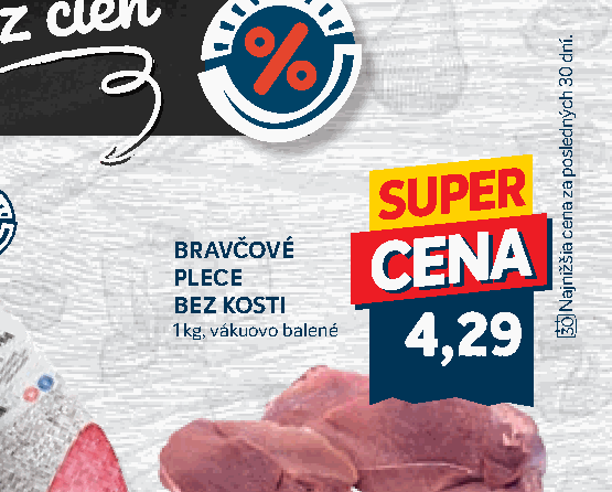 BRAVČOVÉ PLECE BEZ KOSTI