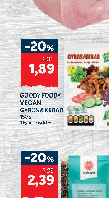 GOODY FOODY VEGAN GYROS & KEBAB