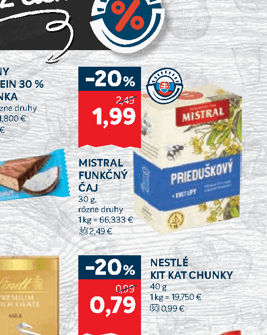 MISTRAL FUNKČNÝ ČAJ