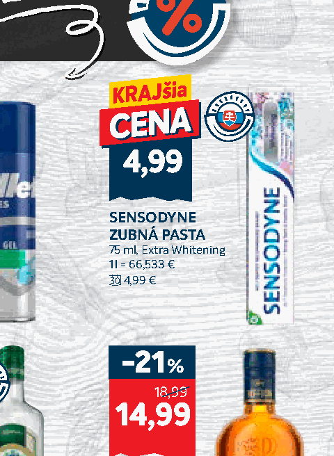 SENSODYNE ZUBNÁ PASTA