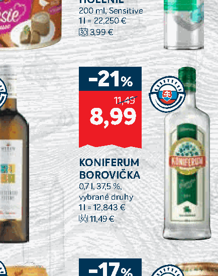 KONIFERUM BOROVIČKA