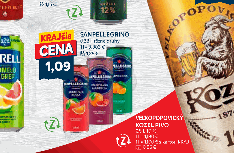 VEĽKOPOPOVICKÝ KOZEL PIVO