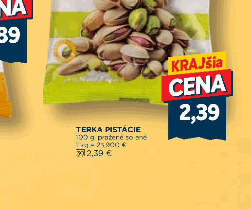 TERKA PISTÁCIE