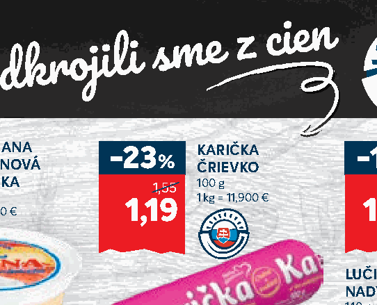 KARIČKA ČRIEVKO