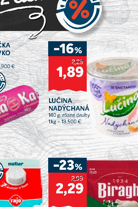 LUČINA NADÝCHANÁ