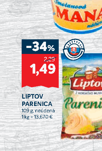 LIPTOV PARENICA
