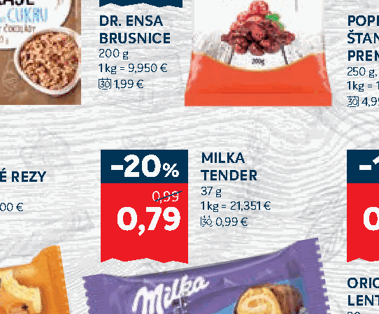 MILKA TENDER
