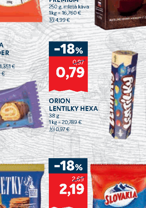ORION LENTILKY HEXA