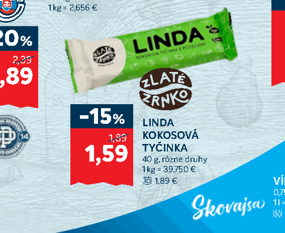 LINDA KOKOSOVÁ TYČINKA