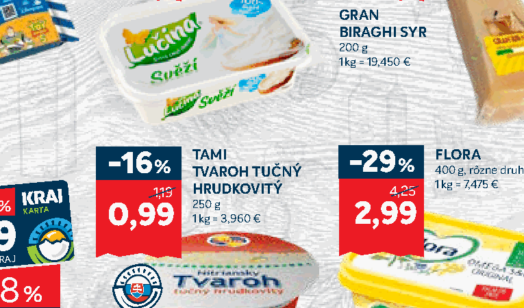 TAMI TVAROH TUČNÝ HRUDKOVITÝ
