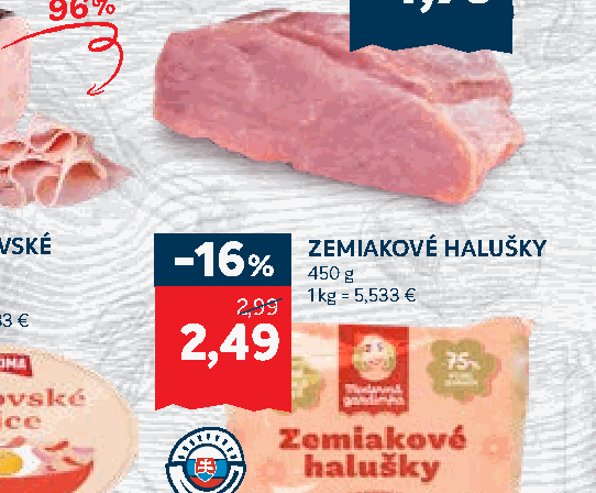 ZEMIAKOVÉ HALUŠKY
