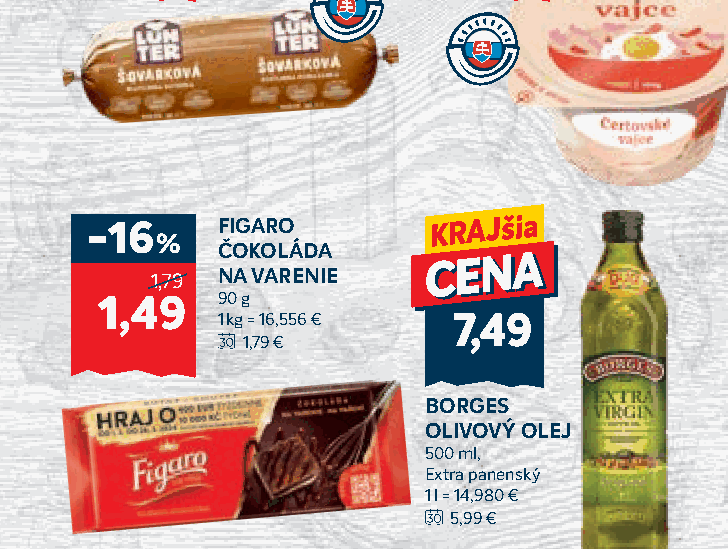 FIGARO ČOKOLÁDA NA VARENIE