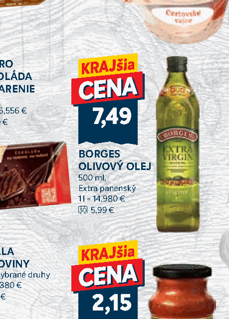 BORGES OLIVOVÝ OLEJ