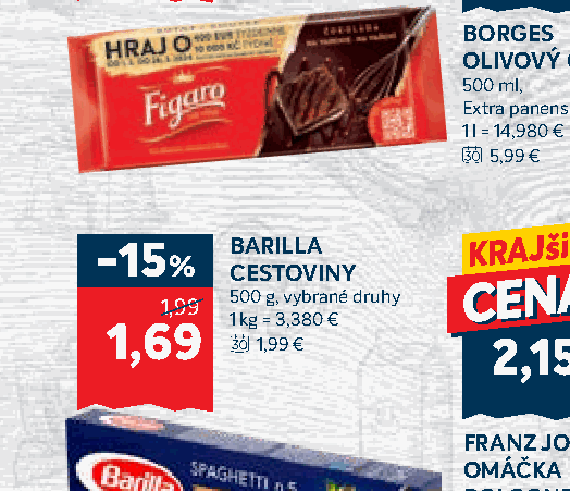 BARILLA CESTOVINY