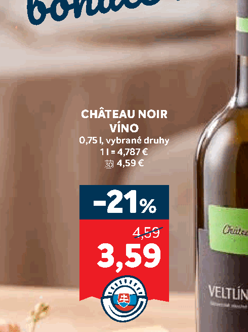 CHÂTEAU NOIR VÍNO