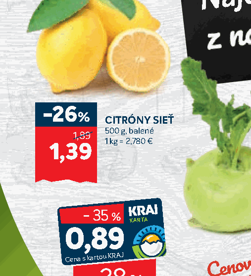 CITRÓNY SIEŤ