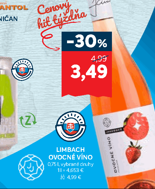 LIMBACH OVOCNÉ VÍNO