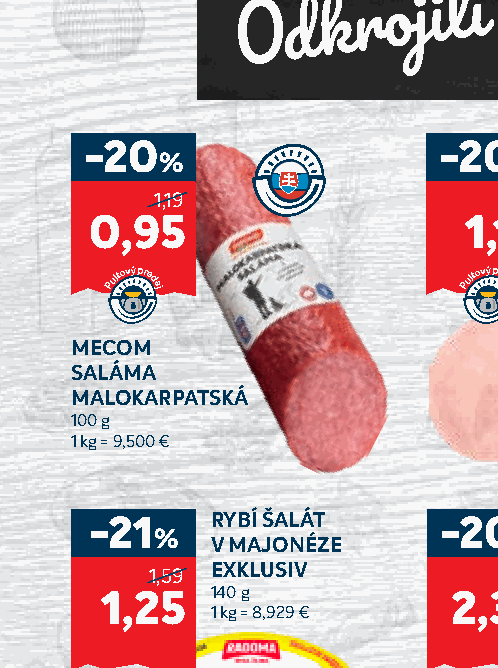 MECOM SALÁMA MALOKARPATSKÁ