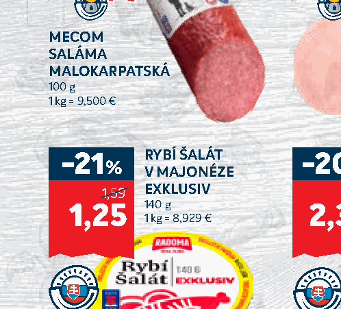 RYBÍ ŠALÁT V MAJONÉZE EXKLUSIV