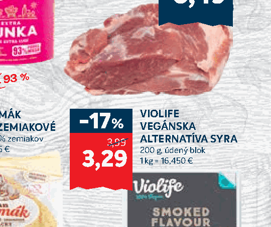 VIOLIFE VEGÁNSKA ALTERNATÍVA SYRA
