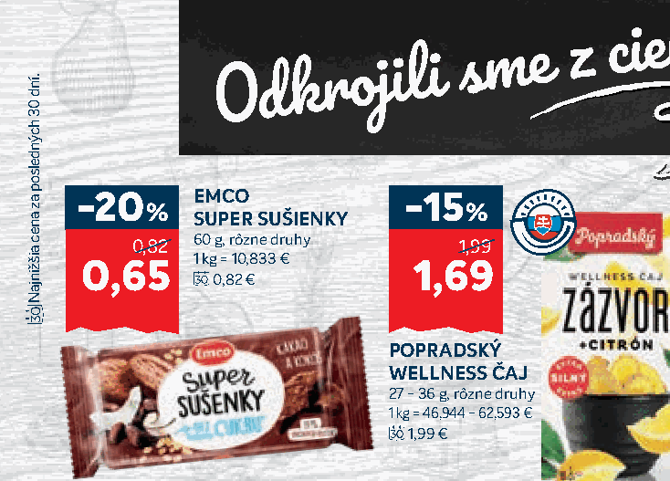 EMCO SUPER SUŠIENKY