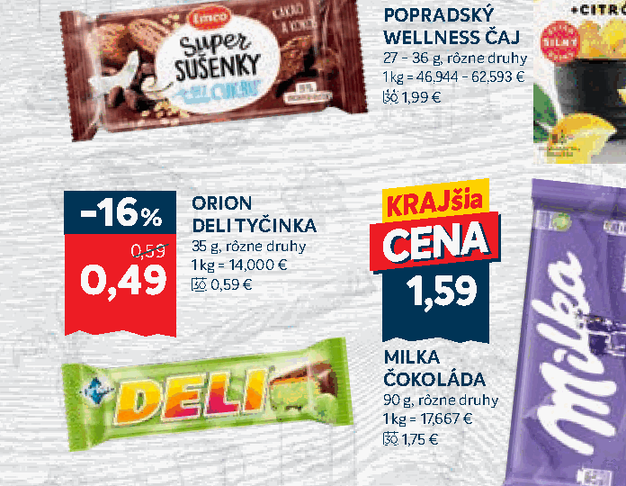 ORION DELI TYČINKA