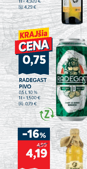 RADEGAST PIVO