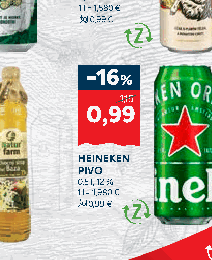 HEINEKEN PIVO