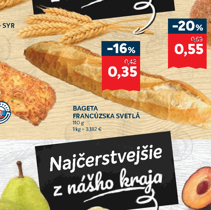 BAGETA FRANCÚZSKA SVETLÁ
